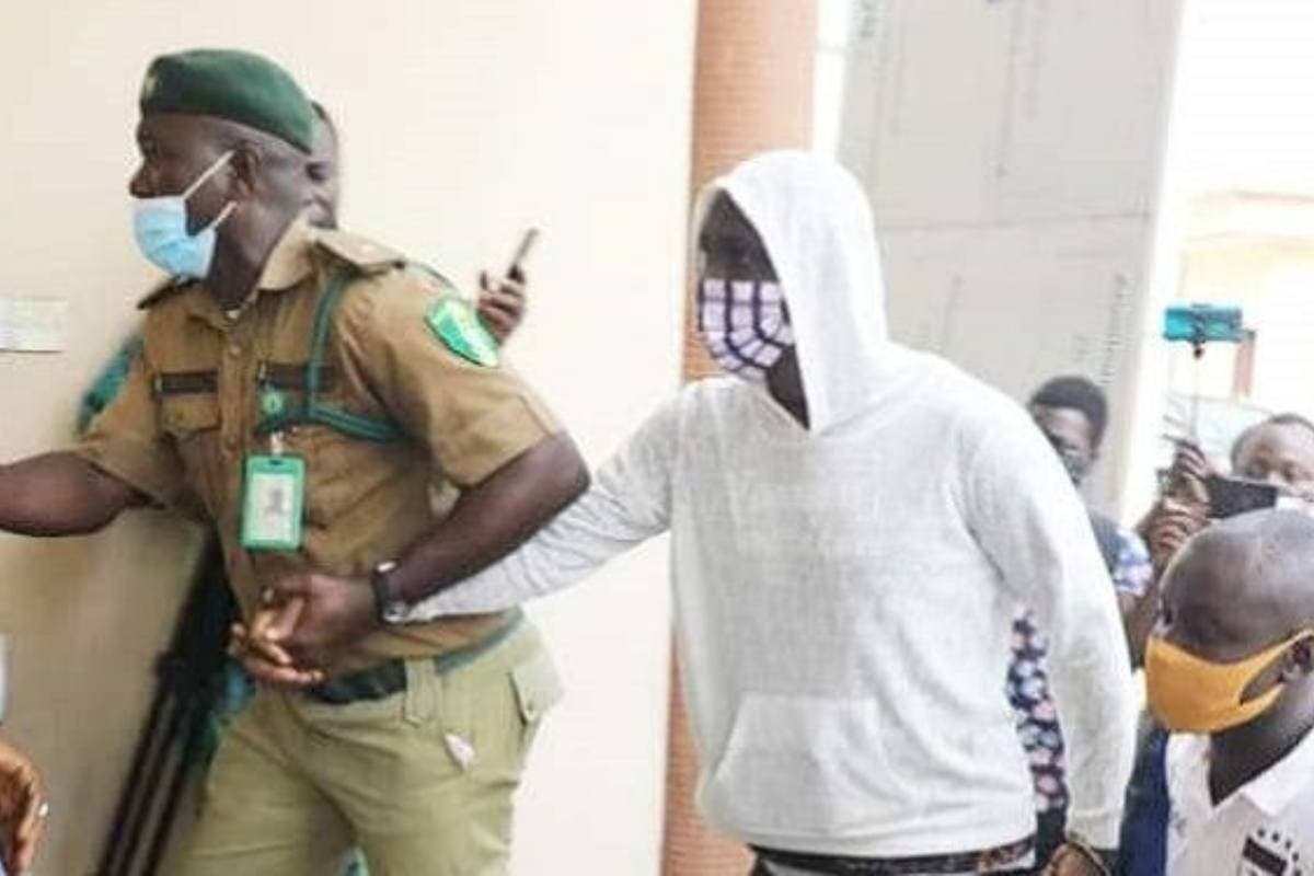 Moment Baba Ijesha was led to Kirikiri to begin 16-year jail sentence
