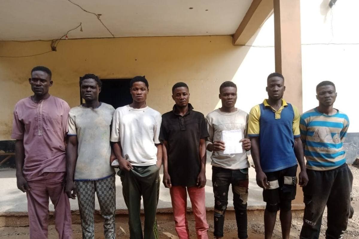 Suspected cultists arrested during initiation in Ekiti