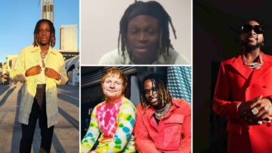 Davido reacts to video of Fireboy shedding tears after performing with Ed Sheeran at Wembley stadium