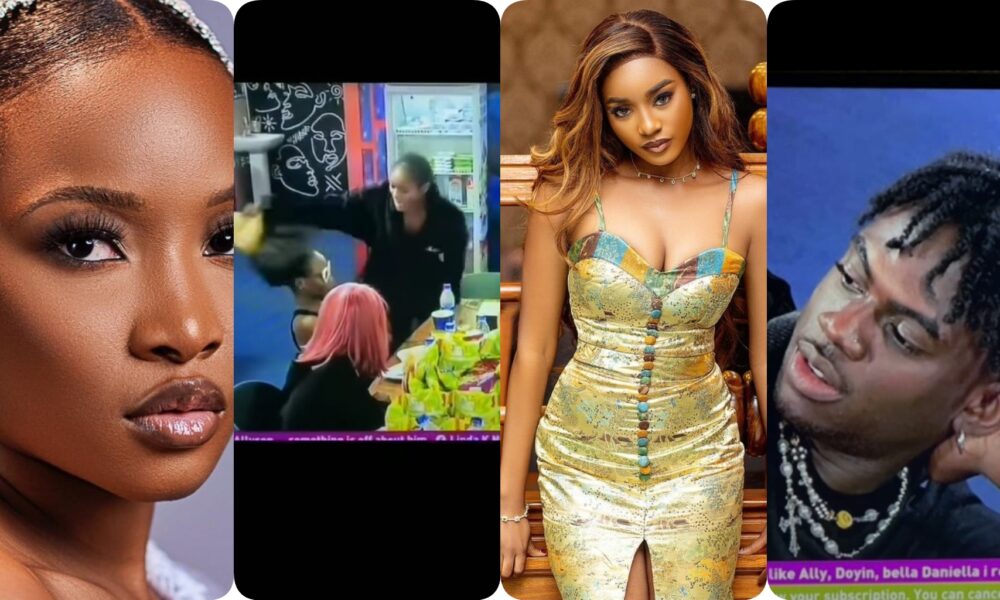 “F@@lish Small Pikin”- Bbnaija Beauty F!ghts Dirty With Ilebaye & Bryann (VIDEO)