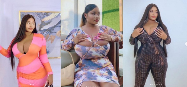 “I Find It Difficult To Run Unless I Hold My Chest” – Ada La Pinky Cries Out, Open Up On The Challenges She Face Due To Her Big Breasts