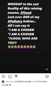 “I Woke Up To The Sad Reality Of This Season” – Tonto Dikeh Makes Disturbing Statement