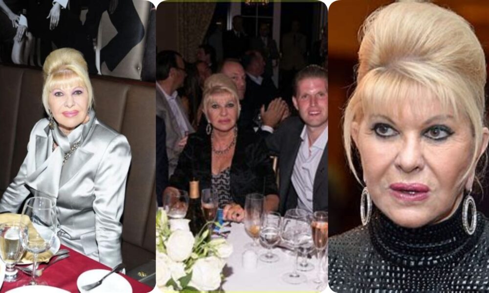 Medical Examiner Reveals The Cause of Ivana Trump D£ath, Ex-Wife Of The Former US President Donald Trump