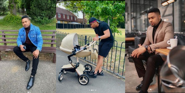 Mike Godson On Daddy’s Duty As He Step Out With Son For The First Time (Photos)