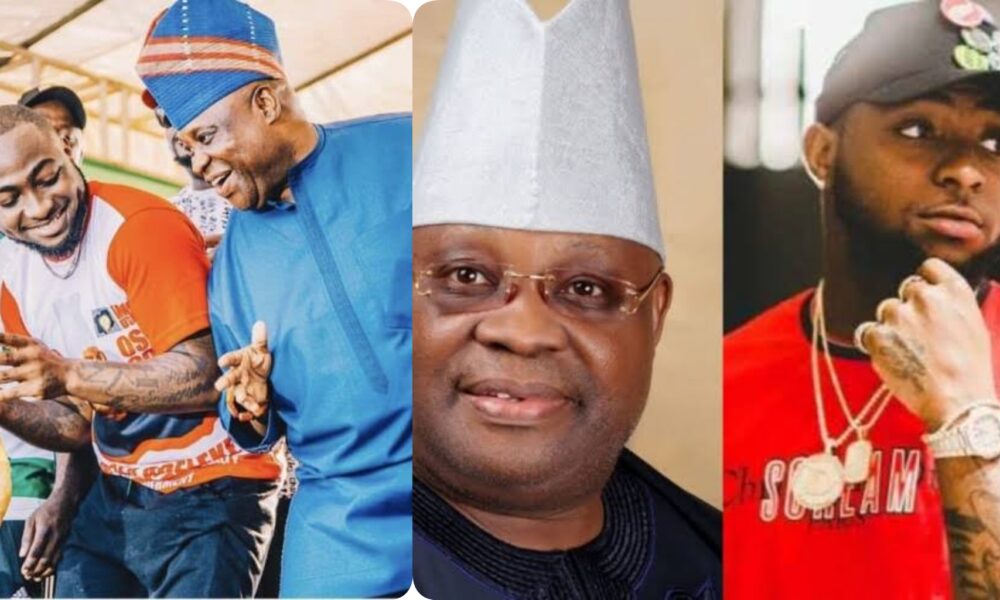 Osun Election: INEC officially declares singer Davido’s uncle, Ademola Adeleke, as the winner