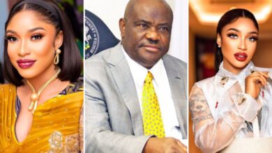 Tonto Dikeh reveals relationship with Rivers State Governor, Nyesom Wike (Video)