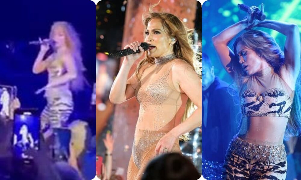 Jennifer Lopez Performs At UNICEF Concert In Capri To Benefit Ukraine