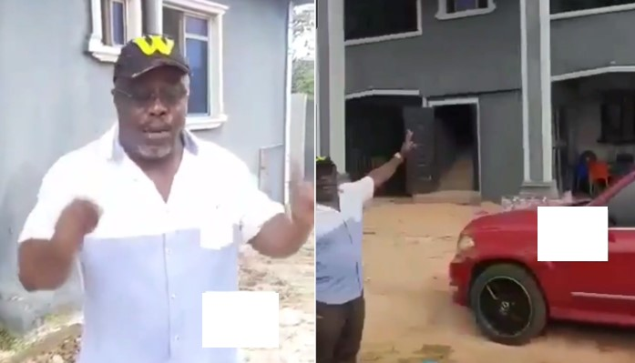 Man cries out after returning to Nigeria to discover his wife sold his mansion for N10m