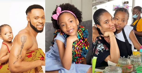 “Still In Awe Of God’s Grace And Favour In Our Lives” – Singer, Flavour And Babymama, Anna Banner Celebrates Daughter, Sofia On Her 7th Birthday (Photos)