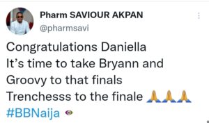 Pharmsavi bbnaija 