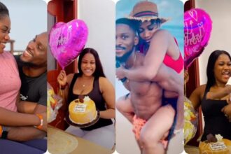 “Iyawo Mi, You’re The Best Human Ever”- Tobi Bakre Celebrates His Wife, Anu On Her Birthday (Photos/Videos)