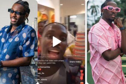 “You Don’t Have To Win To Be A Winner”- Eloswag Says As He Receives Money Cake Gift From Fans (VIDEO)