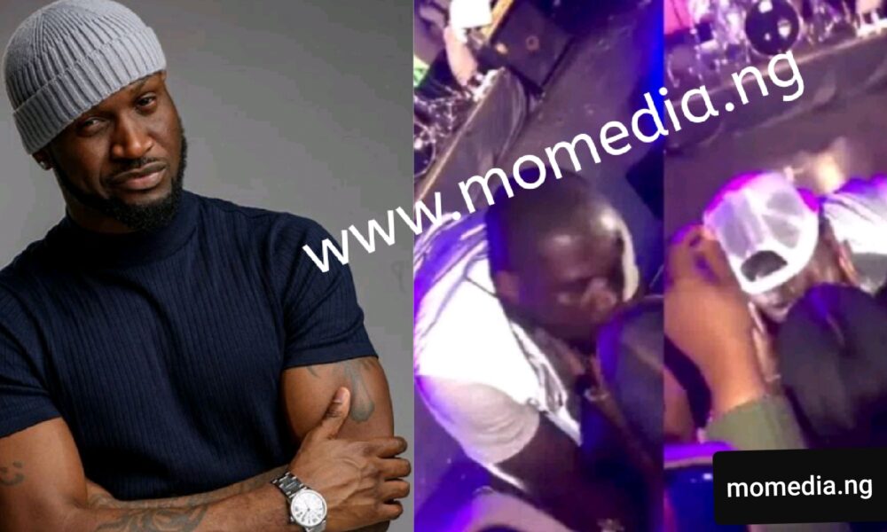 “He’s For The Street” – Backlashes Trail Video Of Peter Okoye Passionately K!ss!ng With Female Fans