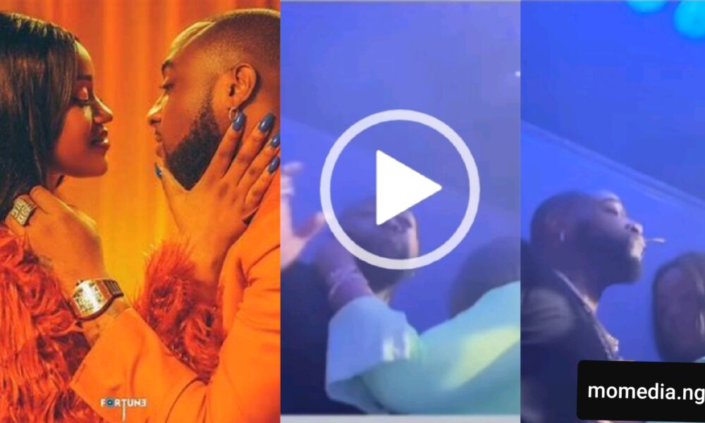 Singer, Davido Shares Loved Up Video With Chioma (WATCH)
