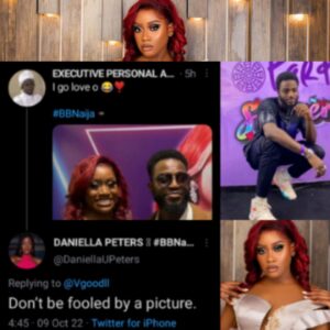 "The Ship Don Destroy", Reactions As Daniella Gives An Hint About Break Up With Khalid