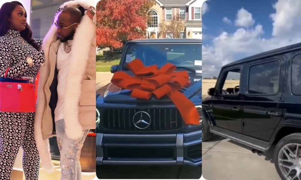 Davido Buys A Brand New G Wagon For Chioma Days After Confirming Marriage With Her In 2023.