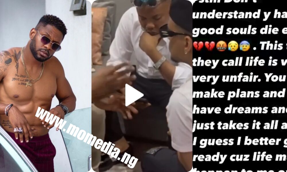 “The last time i cried was in BBNaija house, today i cried like a baby — Cross writes as he mourns late Rico Swavey, See Videos