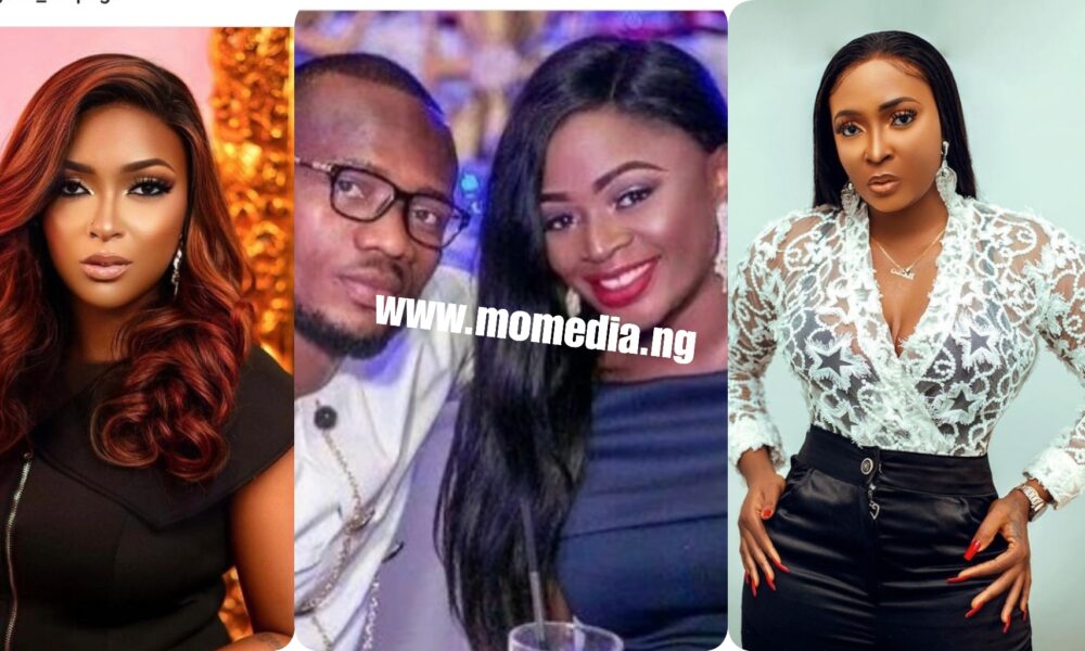 “I Pray You Marry A Man Like IVD”- Brother In-law Slams Blessing Okoro After She Bl@med His Sister For Her De@th (VIDEOS)