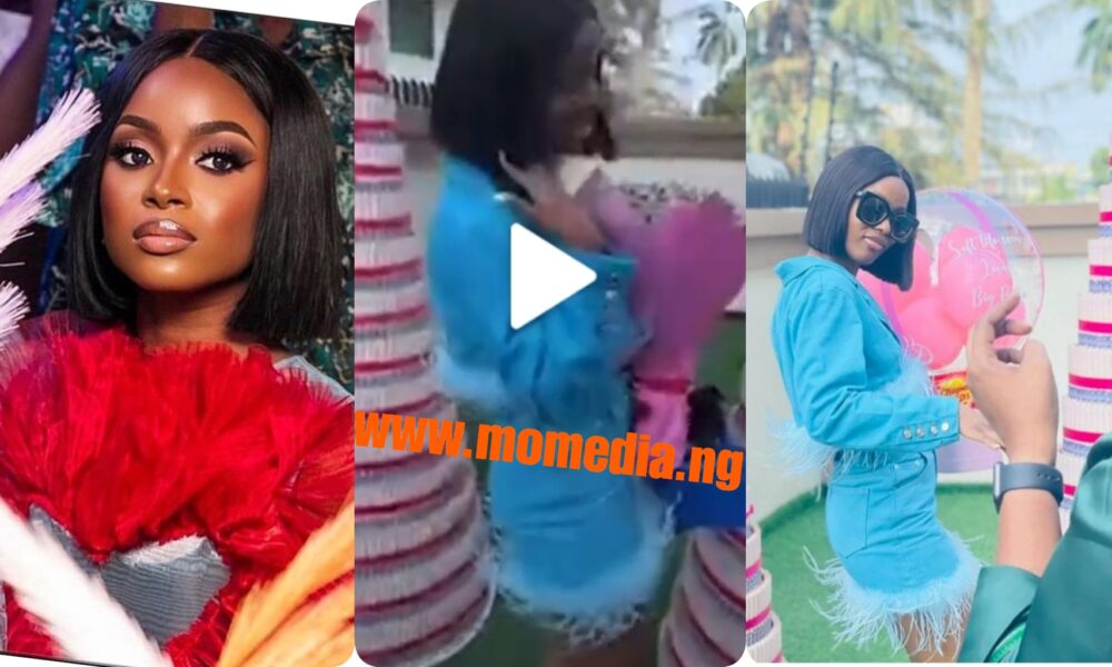 BBnaija, Bella Receives Money Cake, Fashion Accessories And Other Gifts From Fans Again  (VIDEO)