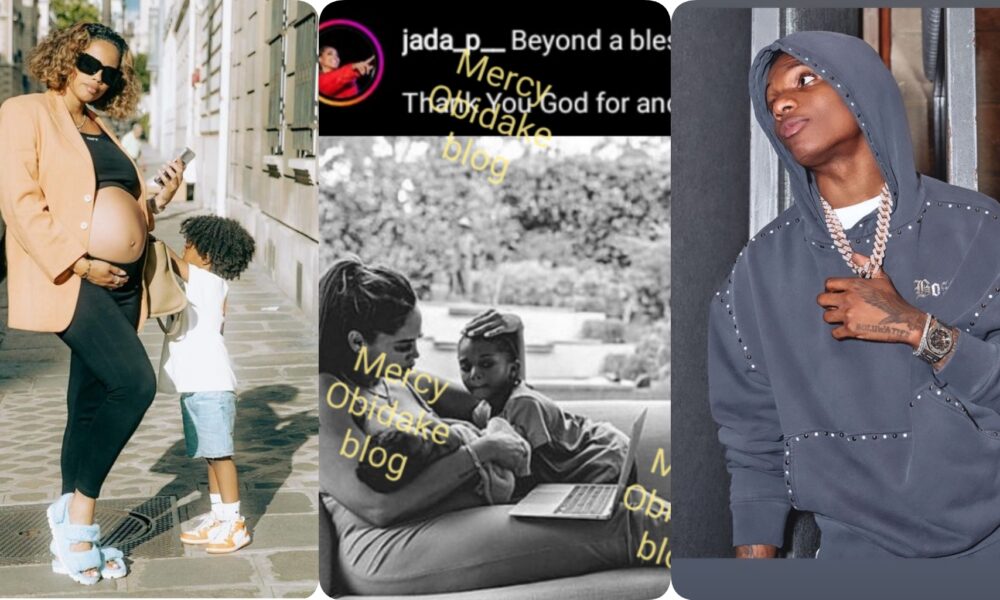 “Beyond A Blessing”- Wizkid Baby Mama, Jada P Writes As She Welcomes Second Child (PHOTOS)