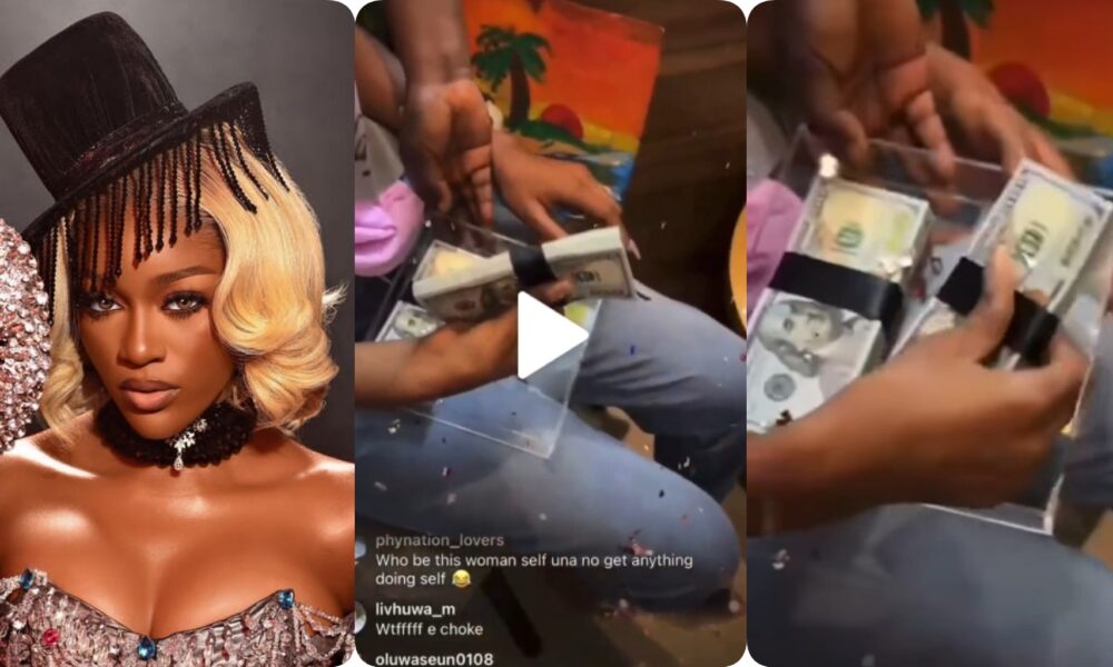 “This Is Not Audio”- Beauty Tukura’s Fans Gift Her 20,000 USD, 5 Million Naira In Cash & Several Other Gifts (VIDEO)