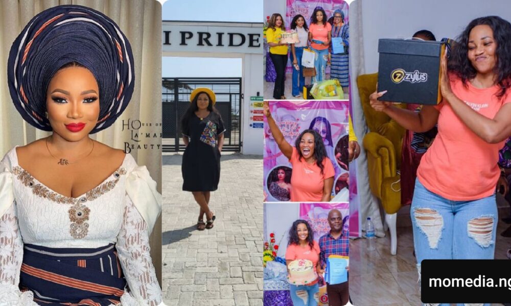 “Still In Shock And Overwhelmed” – Actress, Jumoke Otedola Writes As She Receives 3 Bedroom Duplex Birthday Gift