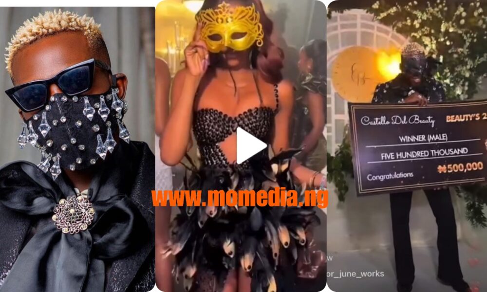 “They Didn’t Come To Play”- Reactions As Hermes & Modella Wins Best Dressed At Beauty Tukura Birthday