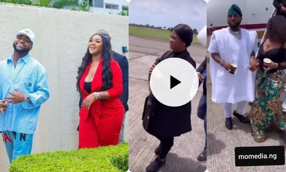 “A Man Protective Of His Woman” – Reactions As Video Of Chioma Special Body Guard Goes Viral (Video)