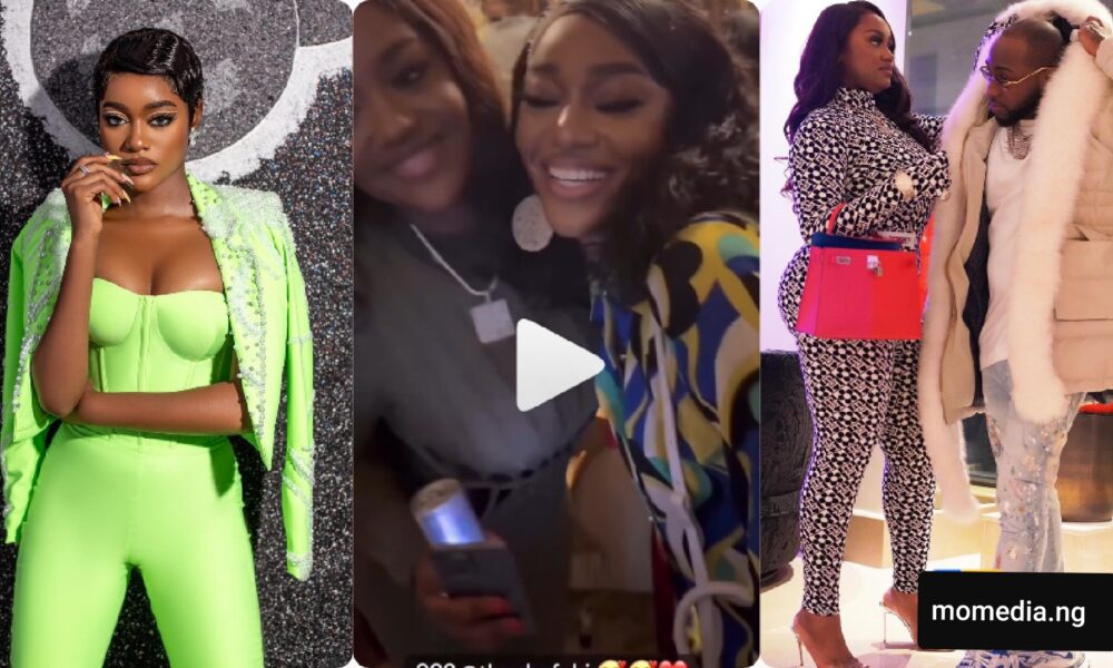 “The Only People Enjoying Most This Season Na Beauty, Bryann, Doyin And Modella…. The Rest Glory Be To God” – Reactions As Video Of Beauty Partying With Davido And Chioma Goes Viral (Video)