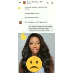 "I Was The One Feeding Him,..... Br0ke, Li€d & Ch€@Ted On Me" -Actress Shola Fapson Continues To Dr@g Ex-boyfriend, Skibii