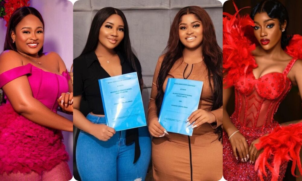 “Beauty Is A Good Person”-  Reactions As Beauty Tukura Congratulates Amaka & Angel Smith Over Latest Achievements 