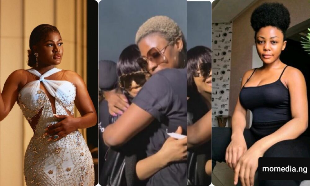 Emotional Moment Alex Unusual, Ifuennada Reconciled Their Beef At Rico’s Candlelight Procession (Video)