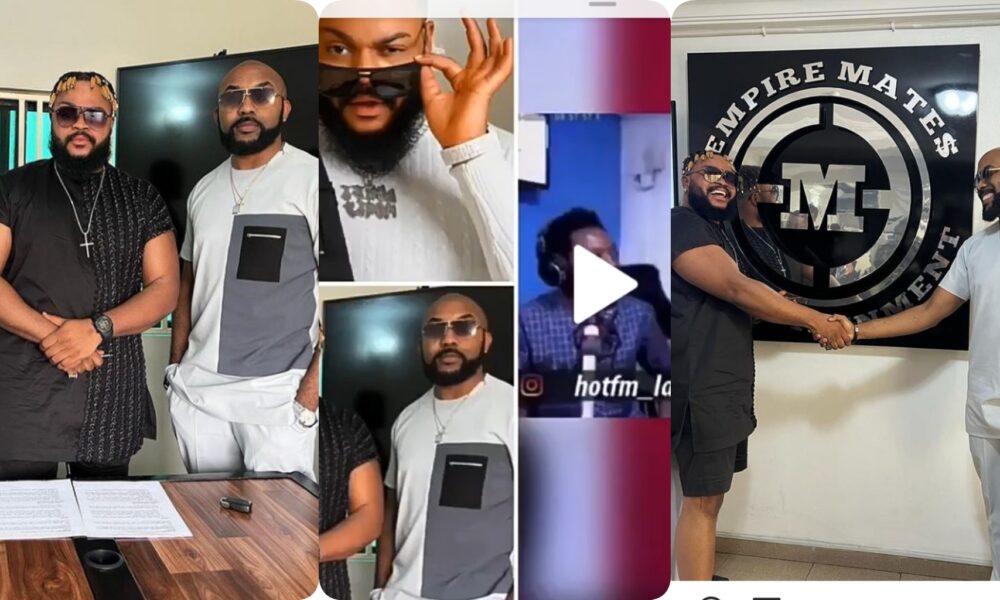 “I Did Not Sign Whitemoney To My Record Label”- Singer, Banky W Reveals Weeks After The Bbnaija Winner Announced Record Label Deal (VIDEO)