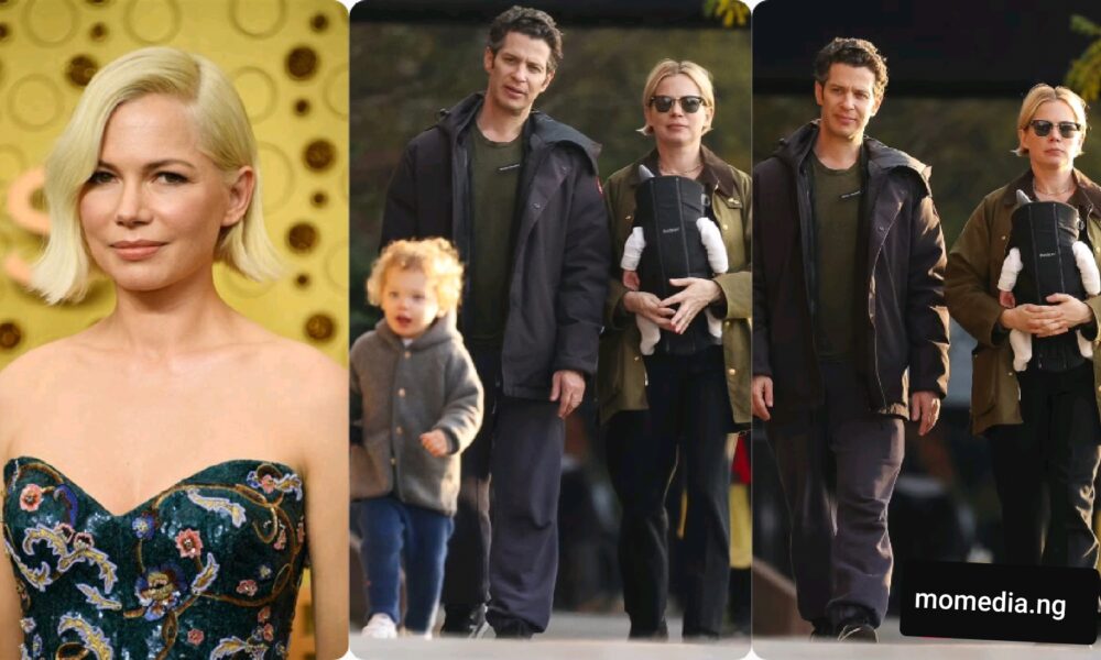 Actress Michelle Williams And Husband Thomas Kail Spotted For The FIRST Time Since Giving Birth To Her Third Child