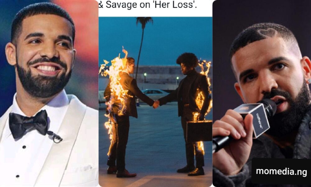 Drake Releases New 16-track Collaboration Album With Rapper, 21 Savage Titled “Her Loss”