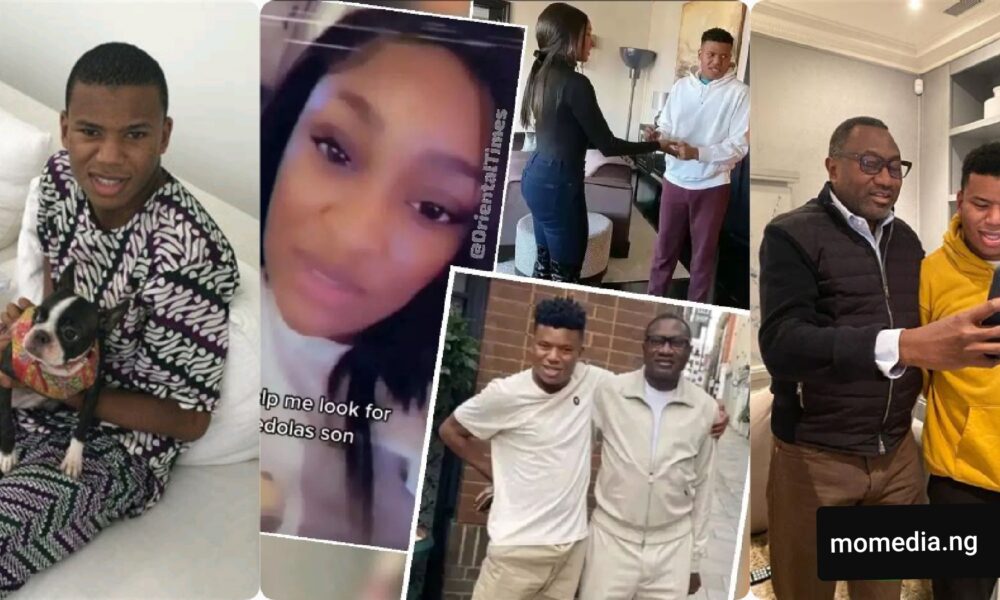 “I Don’t Care If He’s With Special Needs” — Nigerian Lady Begs For Billionaire Femi Otedola’s Son’s Hand In Marriage