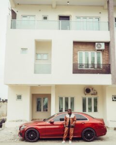 "Went From Grass To Grace", Singer Ti Blaze Writes As He Acquires A Multi Million Naira Mansion And A Whip.