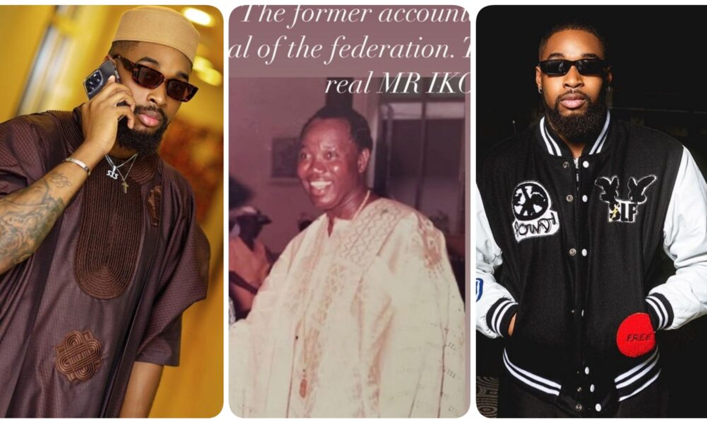 “The First & Former Accountant General Of The Federation, He Passed Away The Day Before My Birthday”- Sheggz Reveals The Real Mr IKOYI