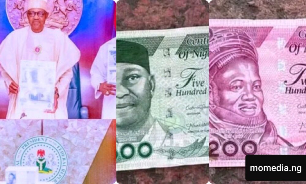 FG Unveils Redesigned Naira Notes To General Public, Release Deadline To Render Old Notes Useless