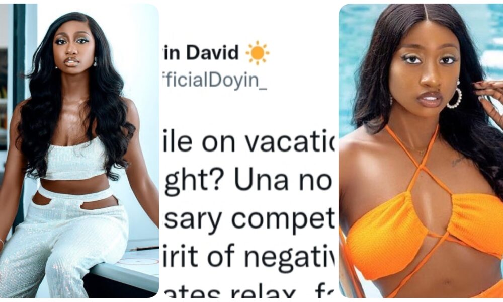 “Una Nor Dey Tire For Unnecessary Competition & F!ght ?”- Doyin T@ckles Some Housemates & Fans