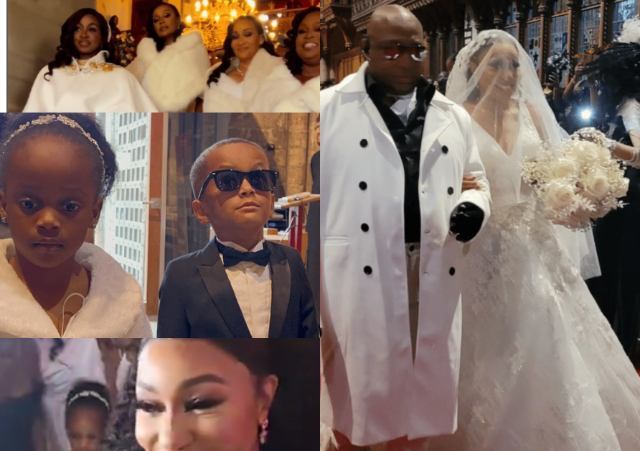 First photos from Fidelis Anosike and Rita Dominic’s white wedding [photos/video]