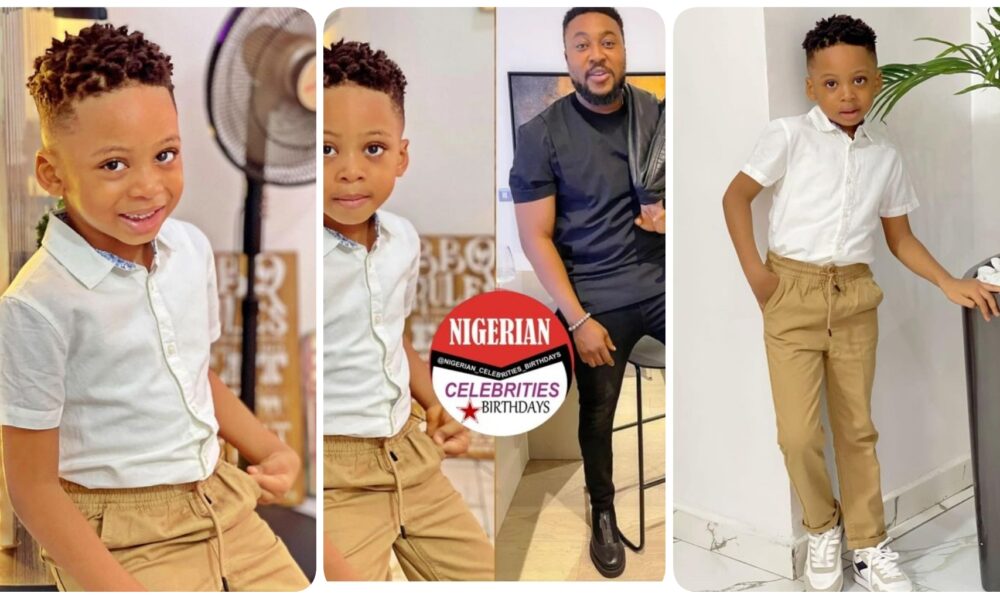 “You Will Always Grow In Wisdom And Your Light Will Always Shine” Nollywood Actor, Nosa Rex Pens Down Heartwarming Prayer To His Son As He Marks Fifth Birthday Today