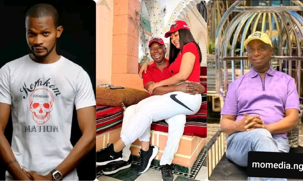 “If You Are So Proud Of Your Polygamy, How Come It Is Only Regina You Carry To Campaigns And Not All Your Beautiful Wives?” – Uche Maduagwu T@ckles Ned Nwoko Over His Comments On Polygamy