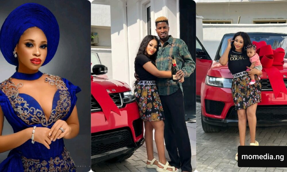 “Christmas Came Early For Me” – Actress Yetunde Barnabas Writes As She Receives A Range Rover From Husband