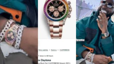 “Life No Balance”- Reactions as Davido Rocks N259m Rolex Wristwatch As He Makes Comeback on Social Media