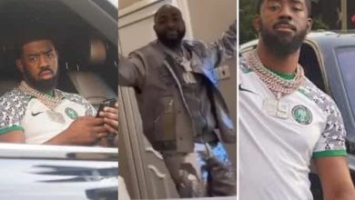 Davido sends his Rolls Royce to pick up British rapper Tion Wayne in Nigeria, Netizens reacts [Video]