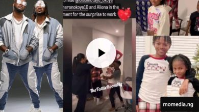 Singers Peter And Paul Okoye’s Kids Reunite For Christmas (Video)