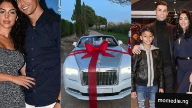 Cristiano Ronald’s Wife, Georgina Gifts Her Husband A New Rolls Royce Ghost As A Christmas Present