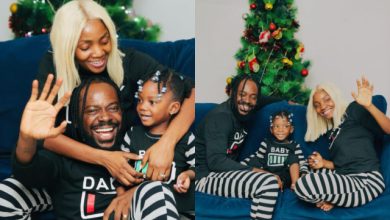 Simi and Adekunle Gold set to dump matching Christmas PJ's for Suits come 2023