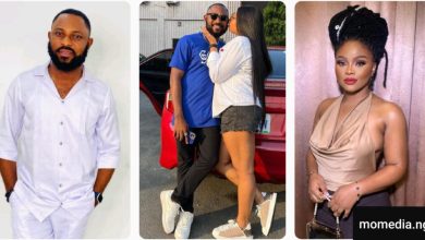 “Be Faithful To This One Or Else You Will Be Served Breakfast Again” – Reactions As Tega Dominic Ex Husband Shares Pictures Of Himself And A Mystery Woman